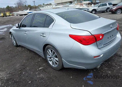 2017 Infiniti Q50 3.0T Premium from USA, damaged, VIN JN1EV7AR7HM841348